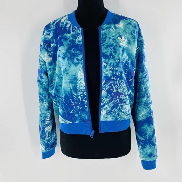 Adidas Originals Women’s Ocean Elements Track Jacket Size Small - Picture 9 of 12